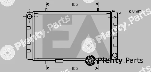 Eaclima 31R05015 — Radiator, engine cooling