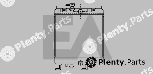 Eaclima 31R18001 — Radiator, engine cooling