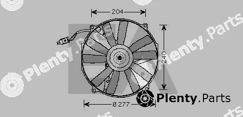 Eaclima 33V50010 — Fan, engine cooling