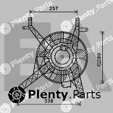 Eaclima 33V22047 — Fan, engine cooling