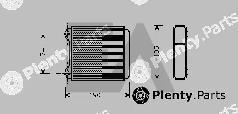 Eaclima 45C02006 — Heat Exchanger, interior heating