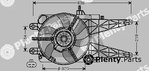 Eaclima 33V25009 — Fan, engine cooling