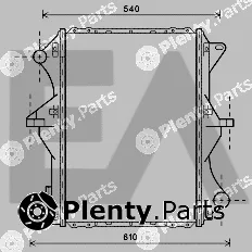 Eaclima 31R18132 — Radiator, engine cooling
