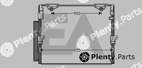 Eaclima 30C71061 — Condenser, air conditioning