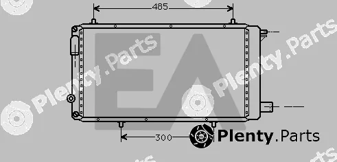 Eaclima 31R10056 — Radiator, engine cooling