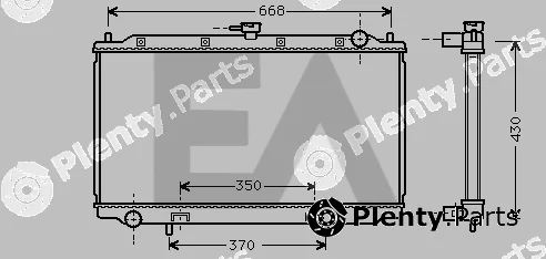 Eaclima 31R18172 — Radiator, engine cooling