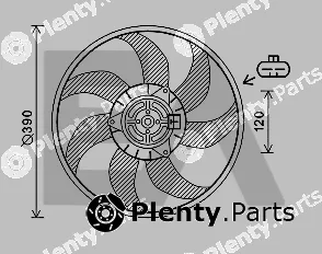 Eaclima 33V54050 — Fan, engine cooling