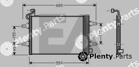 Eaclima 30C61002 — Condenser, air conditioning