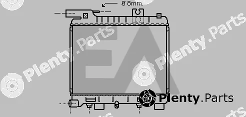 Eaclima 31R07023 — Radiator, engine cooling