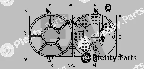 Eaclima 33V18015 — Fan, engine cooling