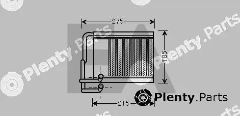 Eaclima 45C28021 — Heat Exchanger, interior heating