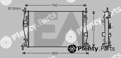 Eaclima 31R22138 — Radiator, engine cooling