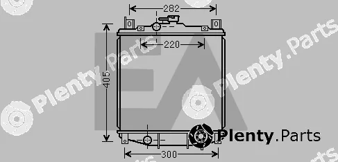 Eaclima 31R69032 — Radiator, engine cooling