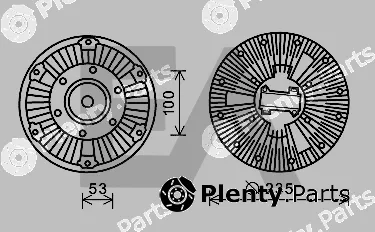 Eaclima 35C63D02 — Fan Wheel, engine cooling