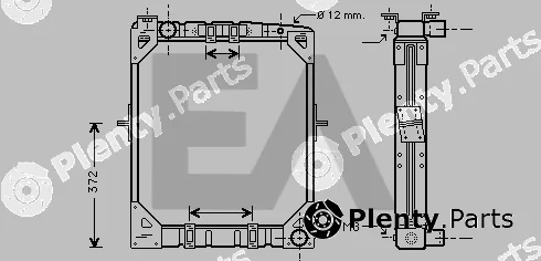 Eaclima 31R45038 — Radiator, engine cooling