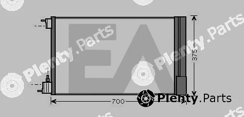 Eaclima 30C54056 — Condenser, air conditioning