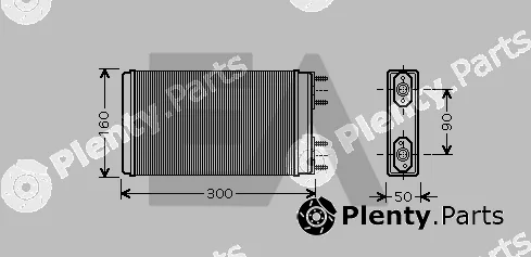 Eaclima 45C39003 — Heat Exchanger, interior heating