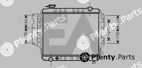 Eaclima 31R33011 — Radiator, engine cooling