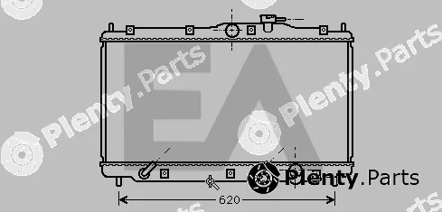 Eaclima 31R26112 — Radiator, engine cooling