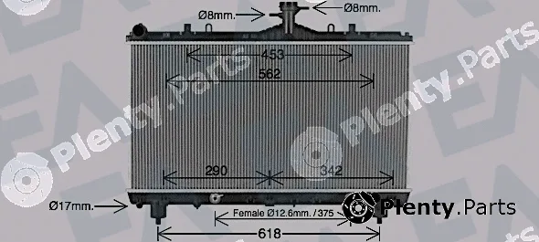 Eaclima 31R14019 — Radiator, engine cooling