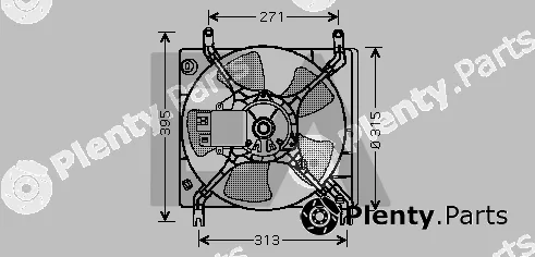 Eaclima 33V51019 — Fan, engine cooling