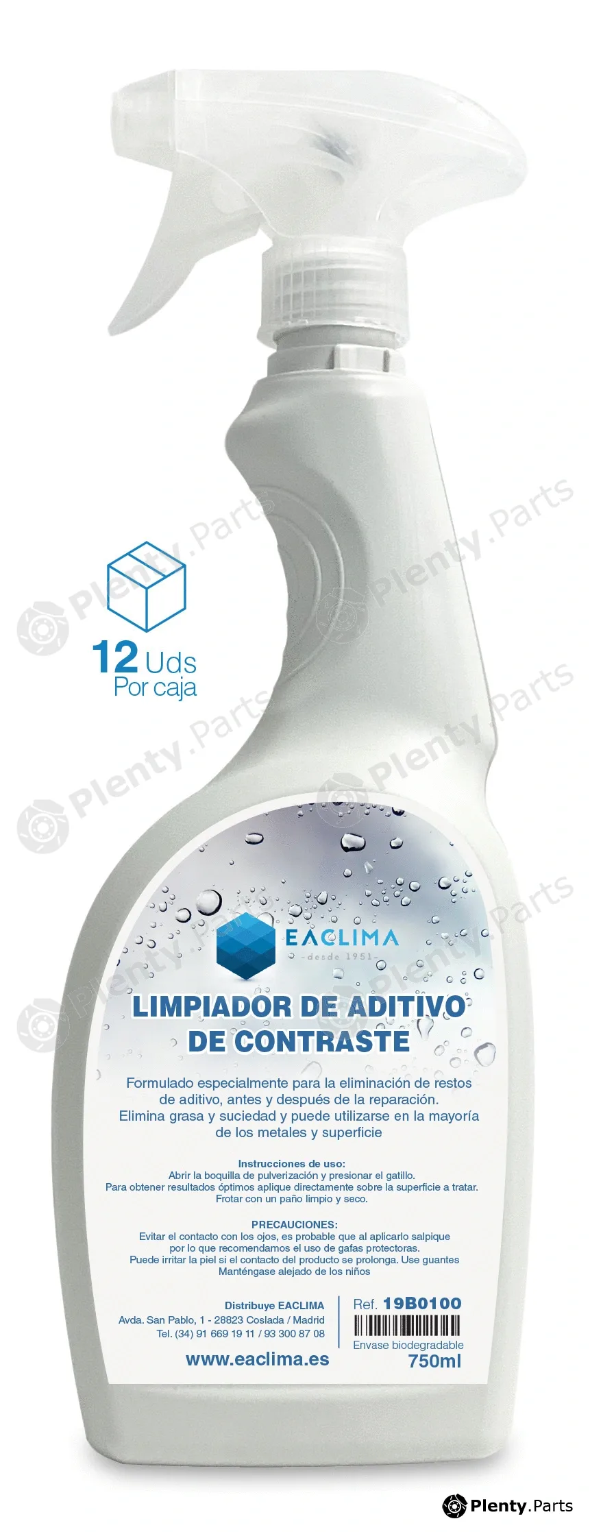 Eaclima 19B0100 — Cleaner, leak-seeking additive