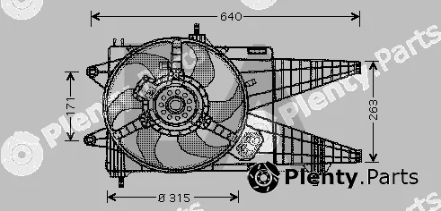 Eaclima 33V25032 — Fan, engine cooling