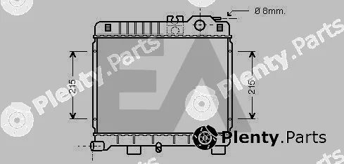 Eaclima 31R07012 — Radiator, engine cooling