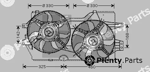 Eaclima 33V12002 — Fan, engine cooling