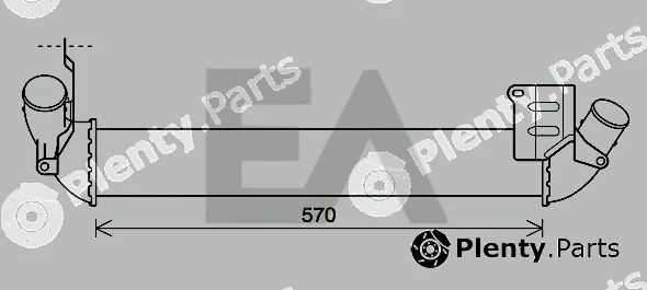 Eaclima 36A60016 — Charge Air Cooler