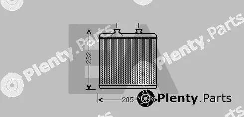 Eaclima 45C50011 — Heat Exchanger, interior heating