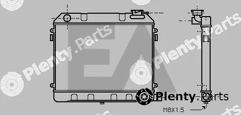 Eaclima 31R54005 — Radiator, engine cooling