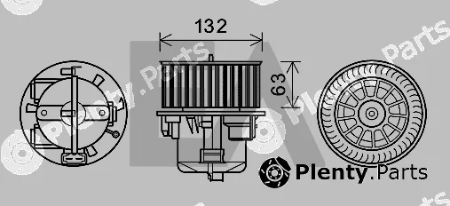 Eaclima 42A78005 — Electric Motor, interior blower