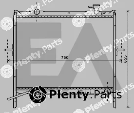 Eaclima 31R36053 — Radiator, engine cooling