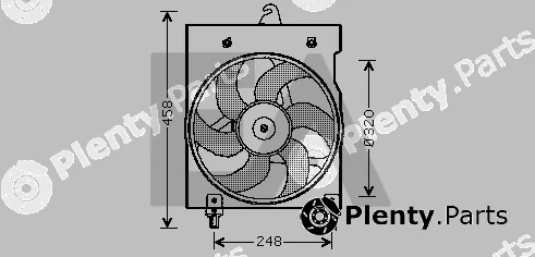 Eaclima 33V10009 — Fan, engine cooling