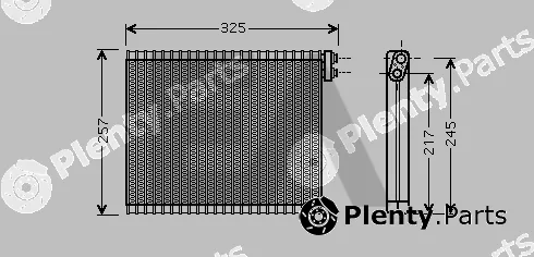 Eaclima 43B71006 — Evaporator, air conditioning