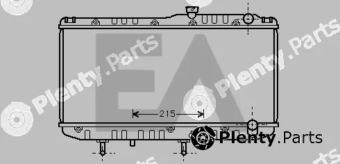 Eaclima 31R71085 — Radiator, engine cooling