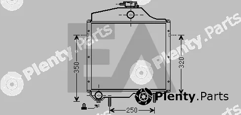 Eaclima 31R73001 — Radiator, engine cooling
