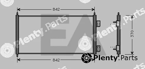 Eaclima 30C22017 — Condenser, air conditioning