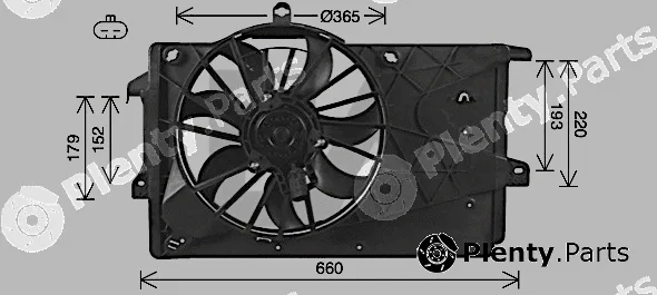 Eaclima 33V54026 — Fan, engine cooling