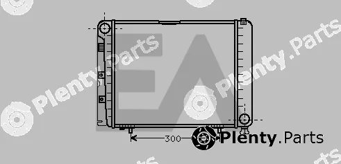 Eaclima 31R50040 — Radiator, engine cooling