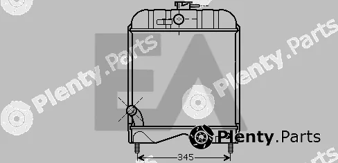 Eaclima 31R46005 — Radiator, engine cooling