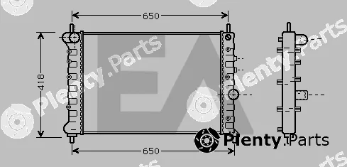 Eaclima 31R40019 — Radiator, engine cooling