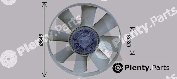 Eaclima 35C30C04 — Fan Wheel, engine cooling