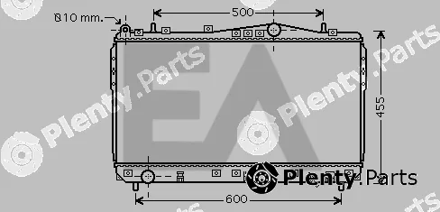 Eaclima 31R20051 — Radiator, engine cooling