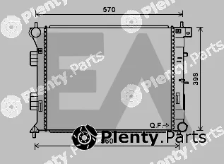 Eaclima 31R28096 — Radiator, engine cooling