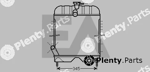 Eaclima 31R46015 — Radiator, engine cooling