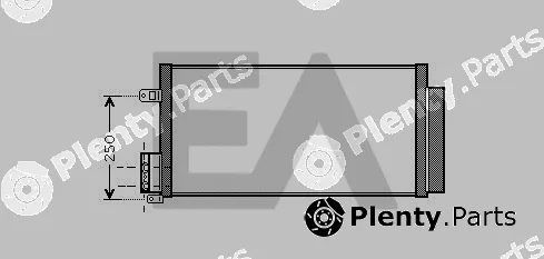 Eaclima 30C03013 — Condenser, air conditioning