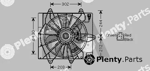 Eaclima 33V12012 — Fan, engine cooling