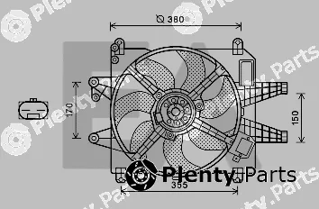 Eaclima 33V25070 — Fan, engine cooling